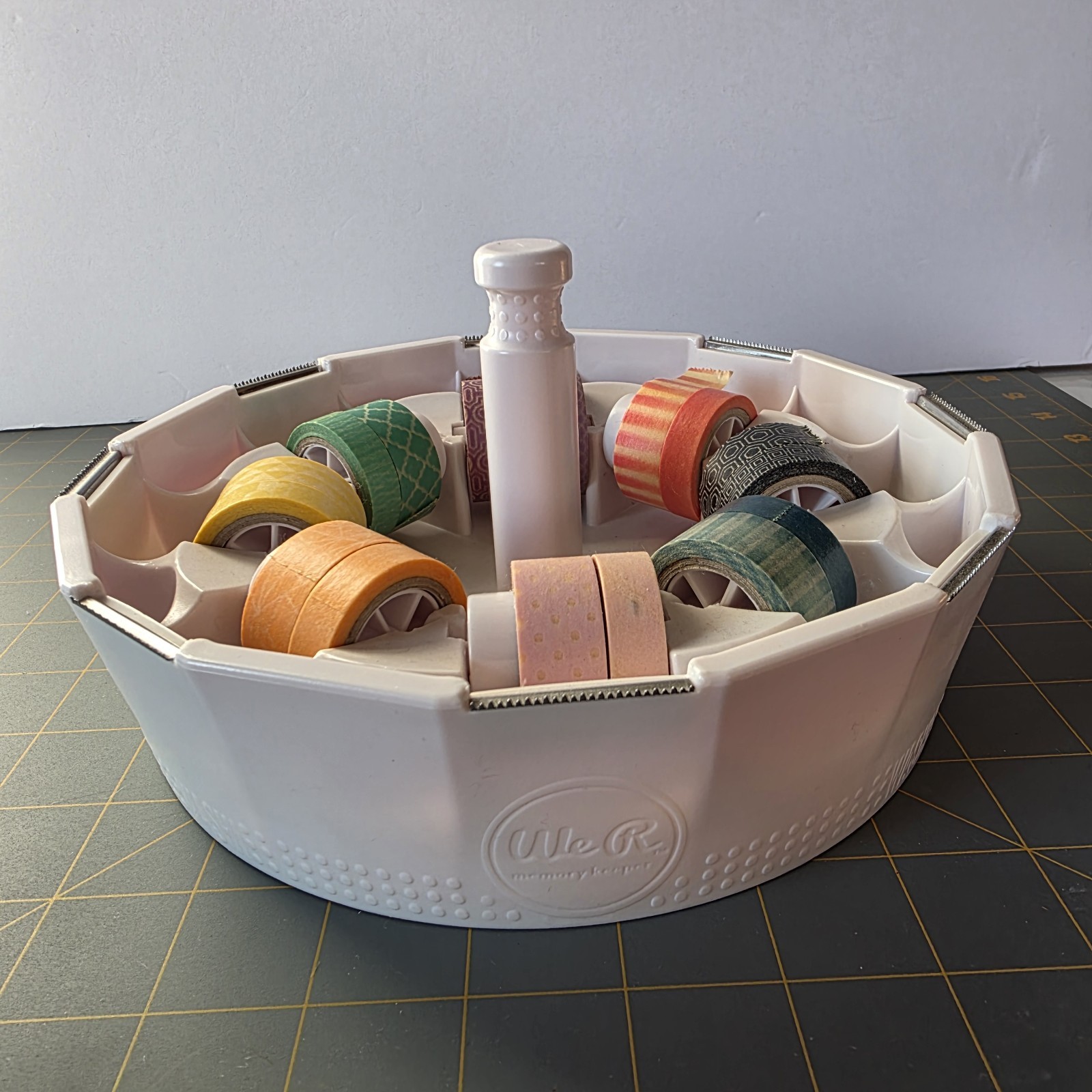 We R Memory Keepers Stackable Washi Tape Dispenser Organizer Scrapbook