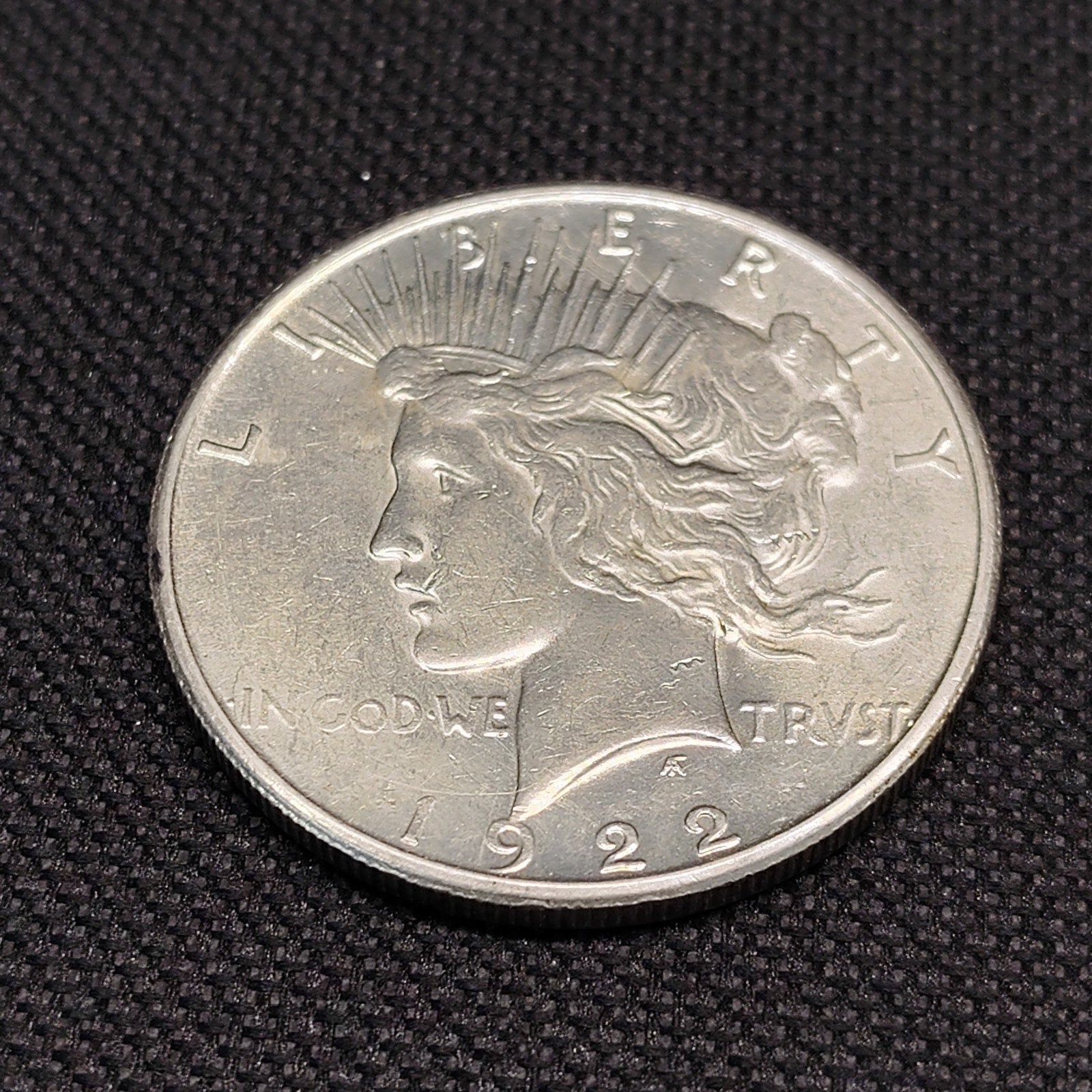 1922 S Peace Silver Dollar