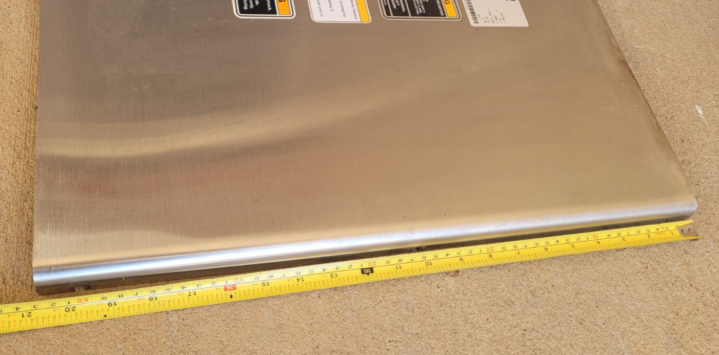 Bunn ICB Twin stainless front panel - part