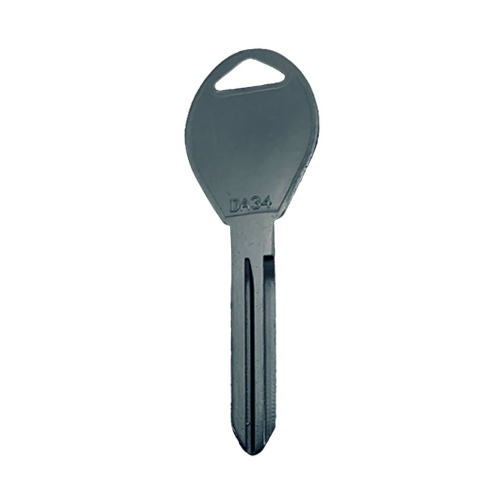 DA34 TITANIUM BLACK /  DA34 / X237 Key Blank  Nickel