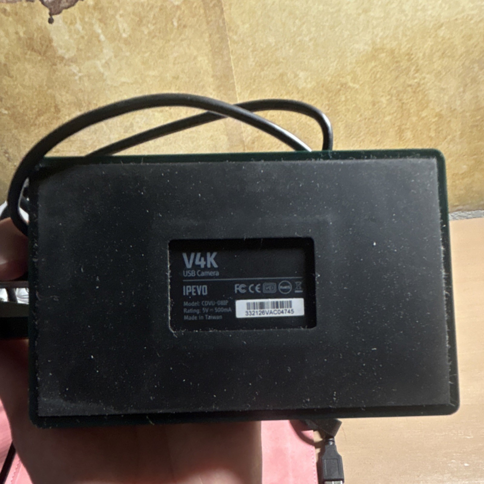 IPEVO V4K USB Document Camera CDVU-08BF Presentation Equipment