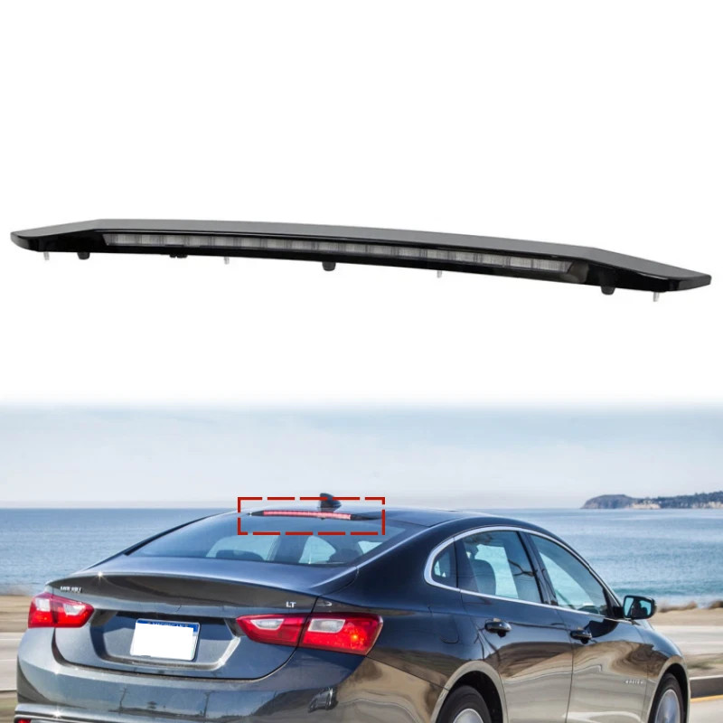 For Chevy Malibu 2016-2025 LED Rear Center High Mount 3rd Brake Stop Light Lamp
