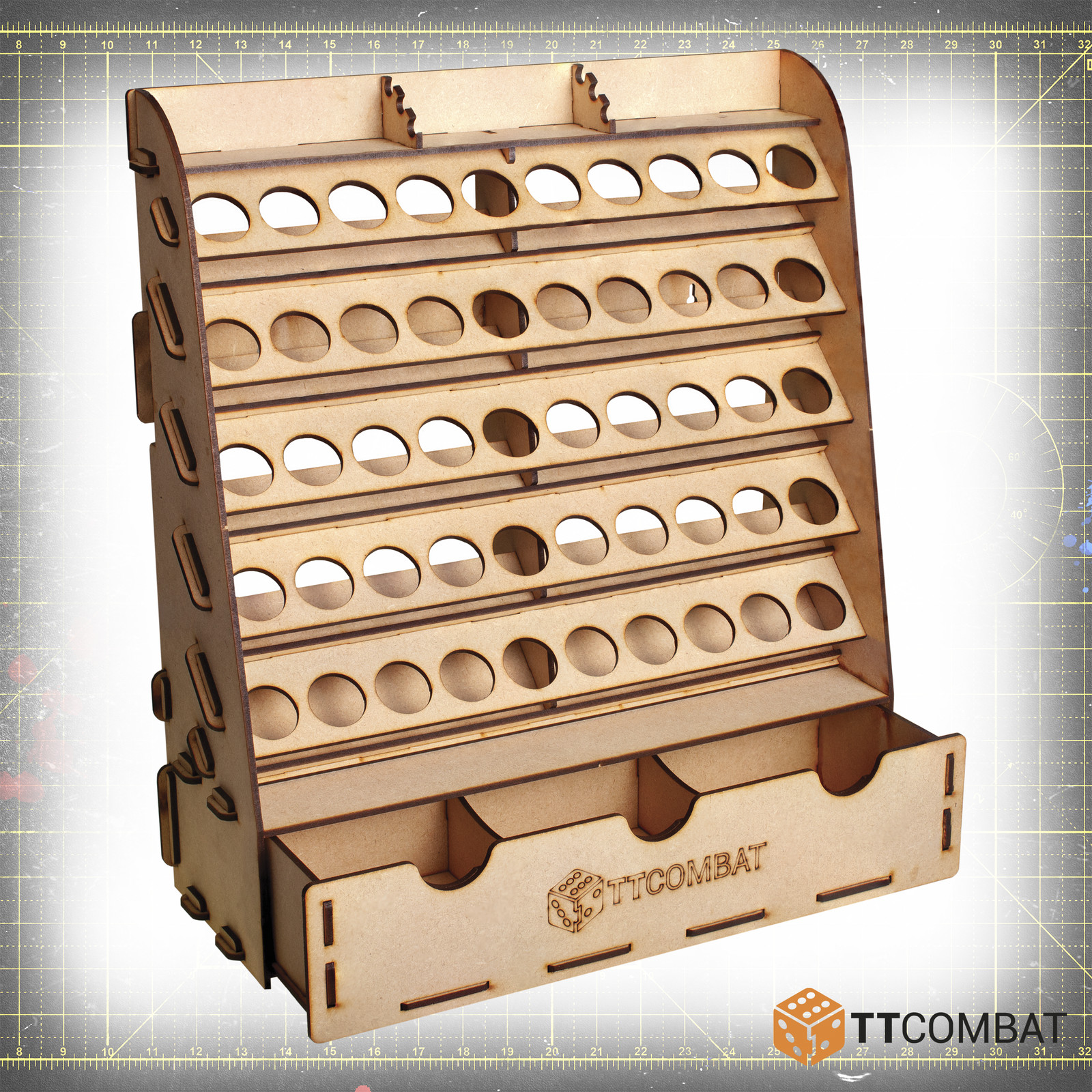 TTCombat BNIB Drawer Paint Rack 50
