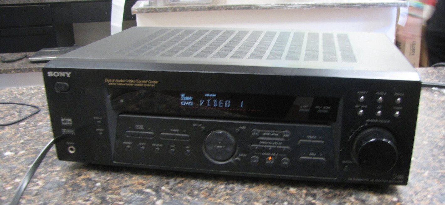 Sony STR-K740P Receiver HiFi Stereo 5.1 Channel Home Theater Radio Audio -Works!