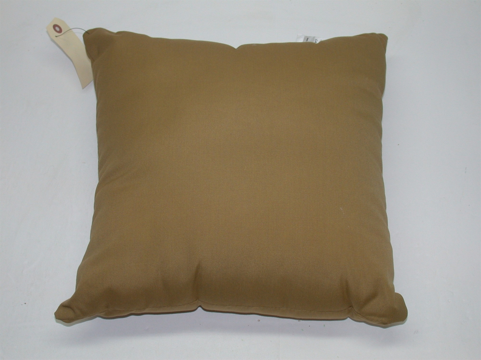 Outdoor or Indoor Pillow ~ CafÃƒÂ© Mocha ~ 15 x 15 x 7.25 **NEW**