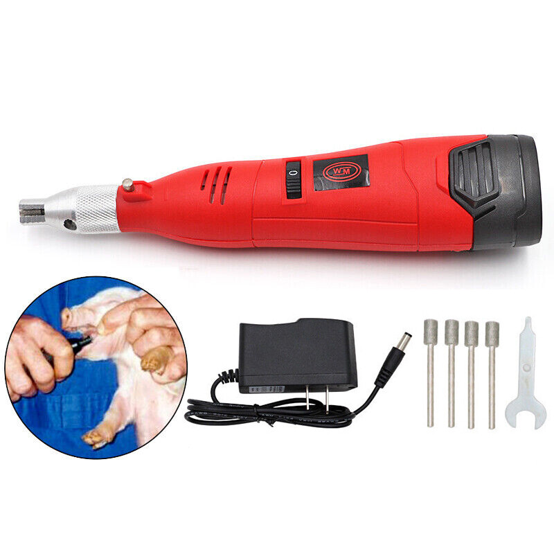 Piglets Electric Teeth Grinder Pets Teeth Grinding Tool Molar Rod 12V Battery