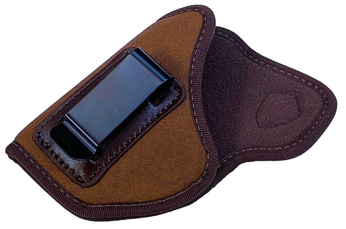 Left Hand Brown Suede IWB Holster with Grip Shield for Beretta Pico