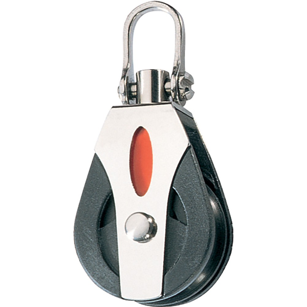 Ronstan RF30100 Series 30 Ball Bearing Block Single Swivel Shackle Head