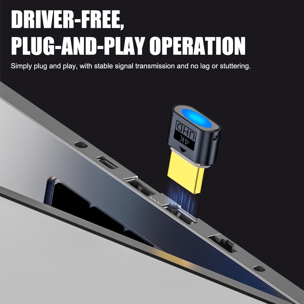 HDMI Virtual Display Emulator Headless Plug Support 4K EDID for Windows Linux