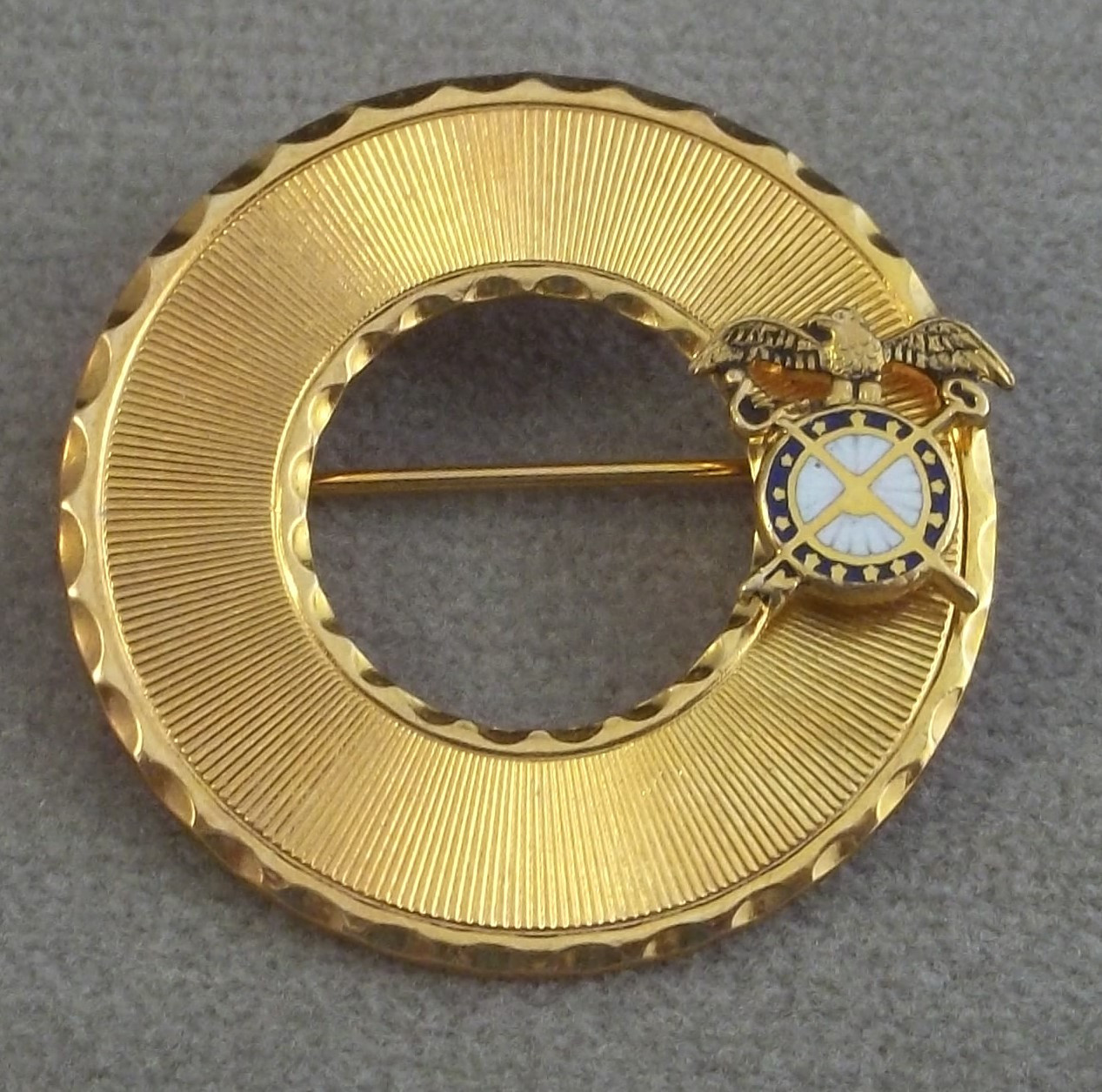 US Army Quartermaster Brooch Pin Design 6