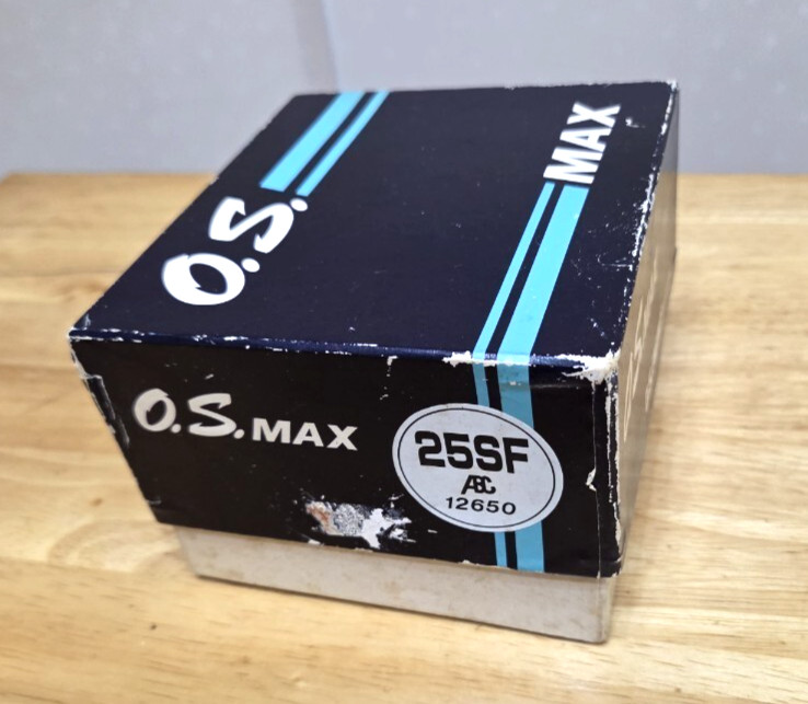O.S. MAX-25SF ABC 4.07cc 2-Stroke Glow Engine With Muffler,  R/C Airplanes New