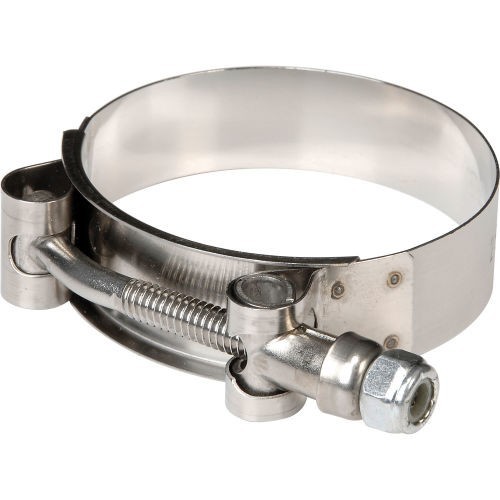 LOT of  10 Spring loaded T-Bolt Clamp 5in.