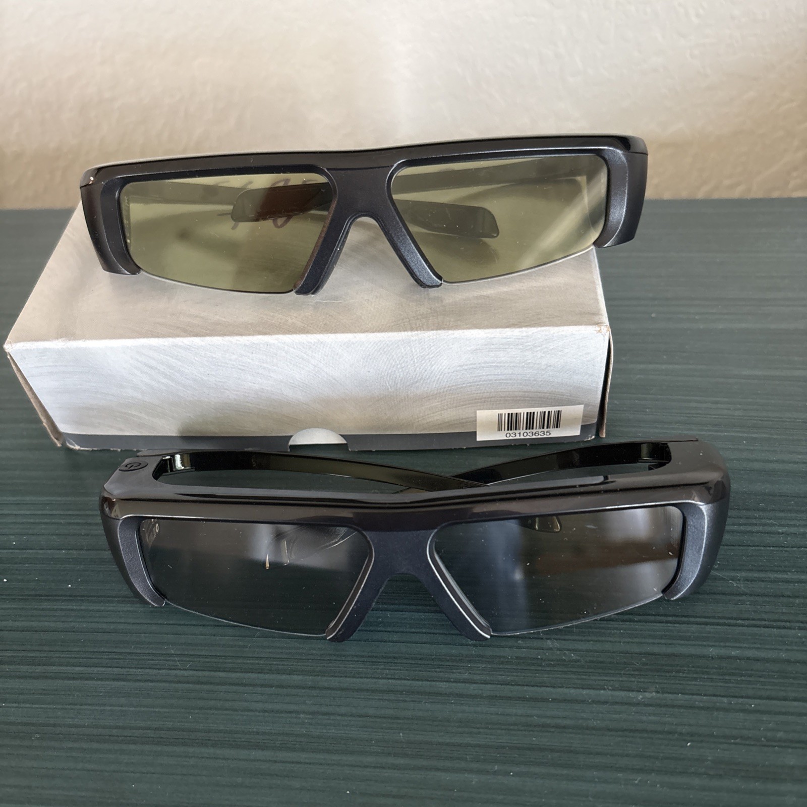 ⭐ Samsung SSG-3100GB 3D Active Glasses Pair Bluetooth 2011 TVs NEEDS BATTERIES ⭐