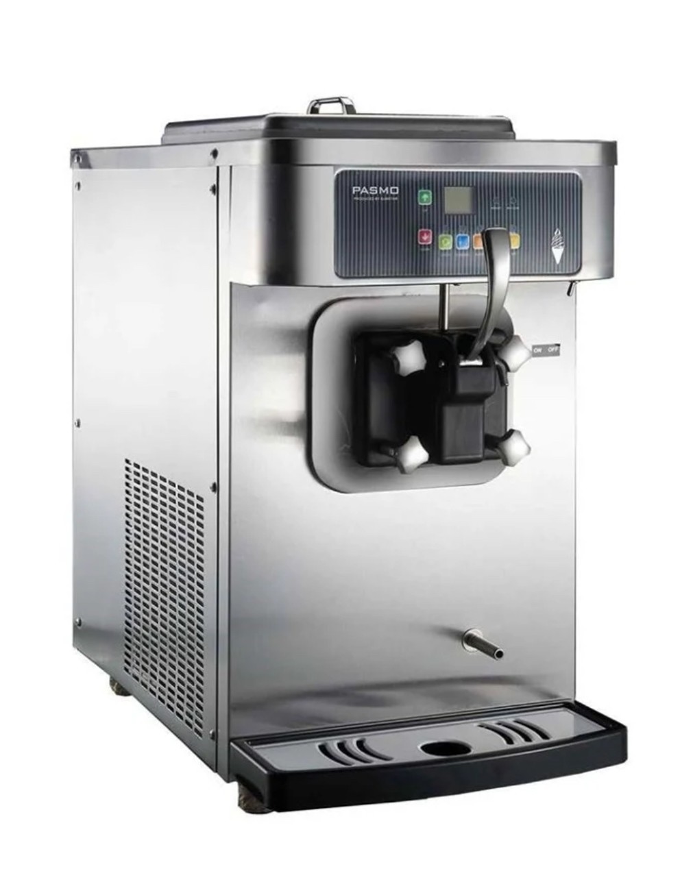 Soft Serve Frozen Yogurt / Ice Cream Machine PASMO S110F Single Head Agitator