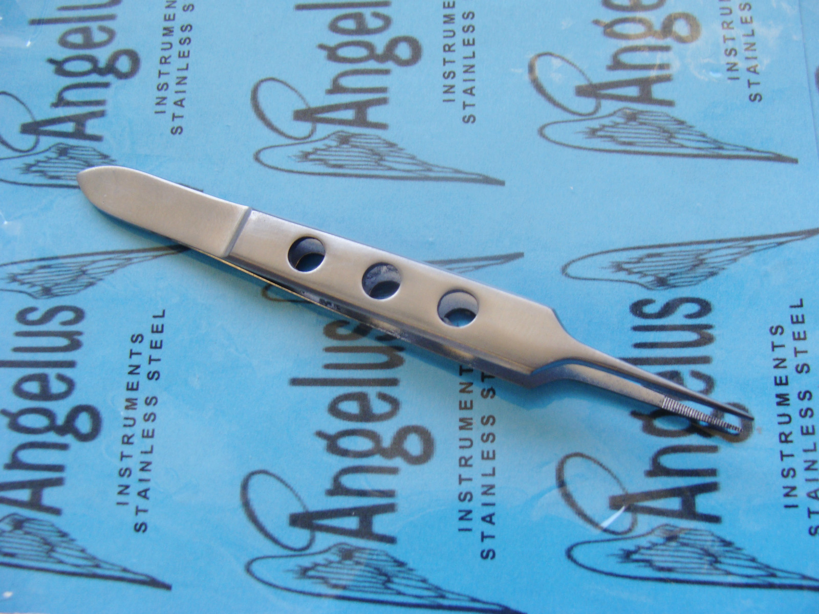Micro Tissue Forceps Bishop Harman Without Teeth 3.5" / 09 Cm ANGELUS
