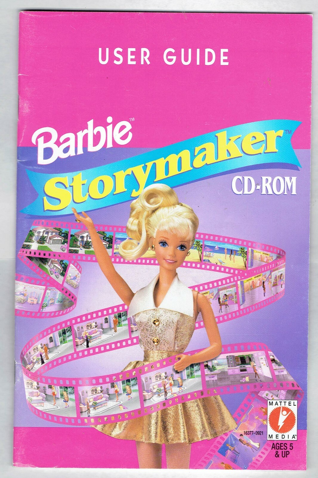 Barbie Storymaker Replacement User Guide ONLY