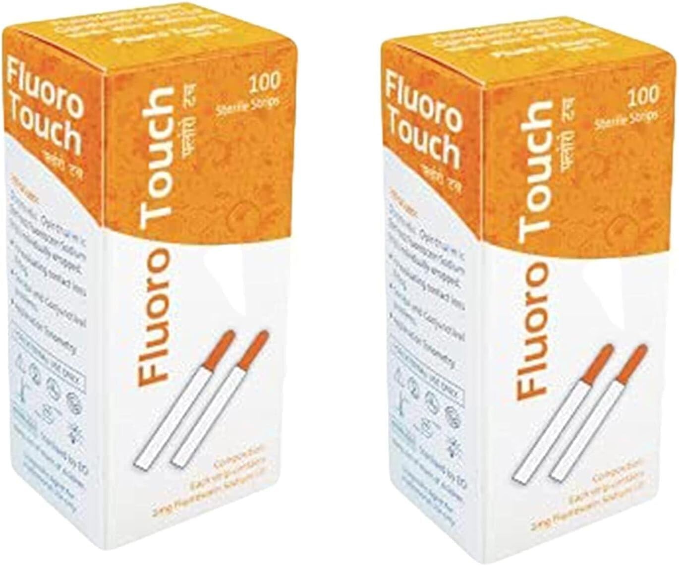 300 Fluorescein Strips 100/box