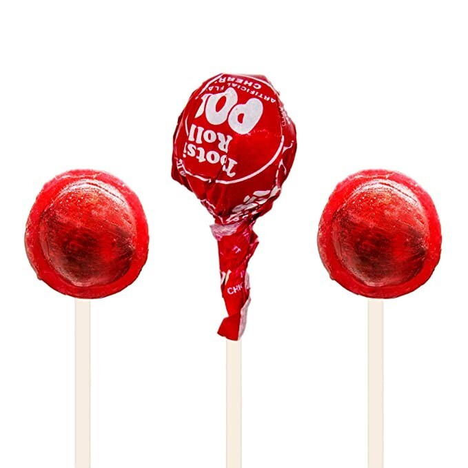 TOOTSIE ROLL Original Pops, Assorted Chewy Lollipops, Bulk Hard Candy (2 Pounds)