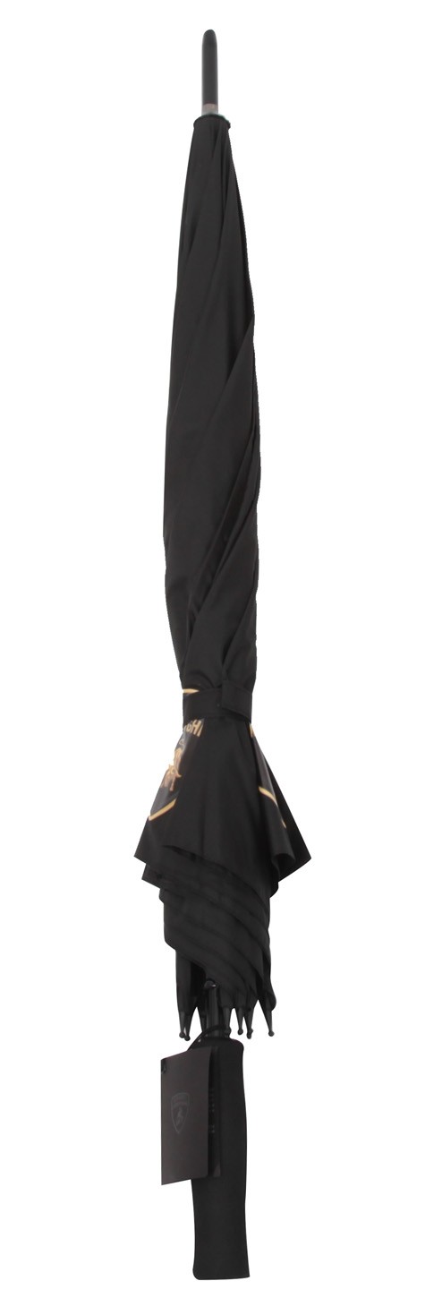 Lamborghini Automatic Umbrella Big Black Polyester