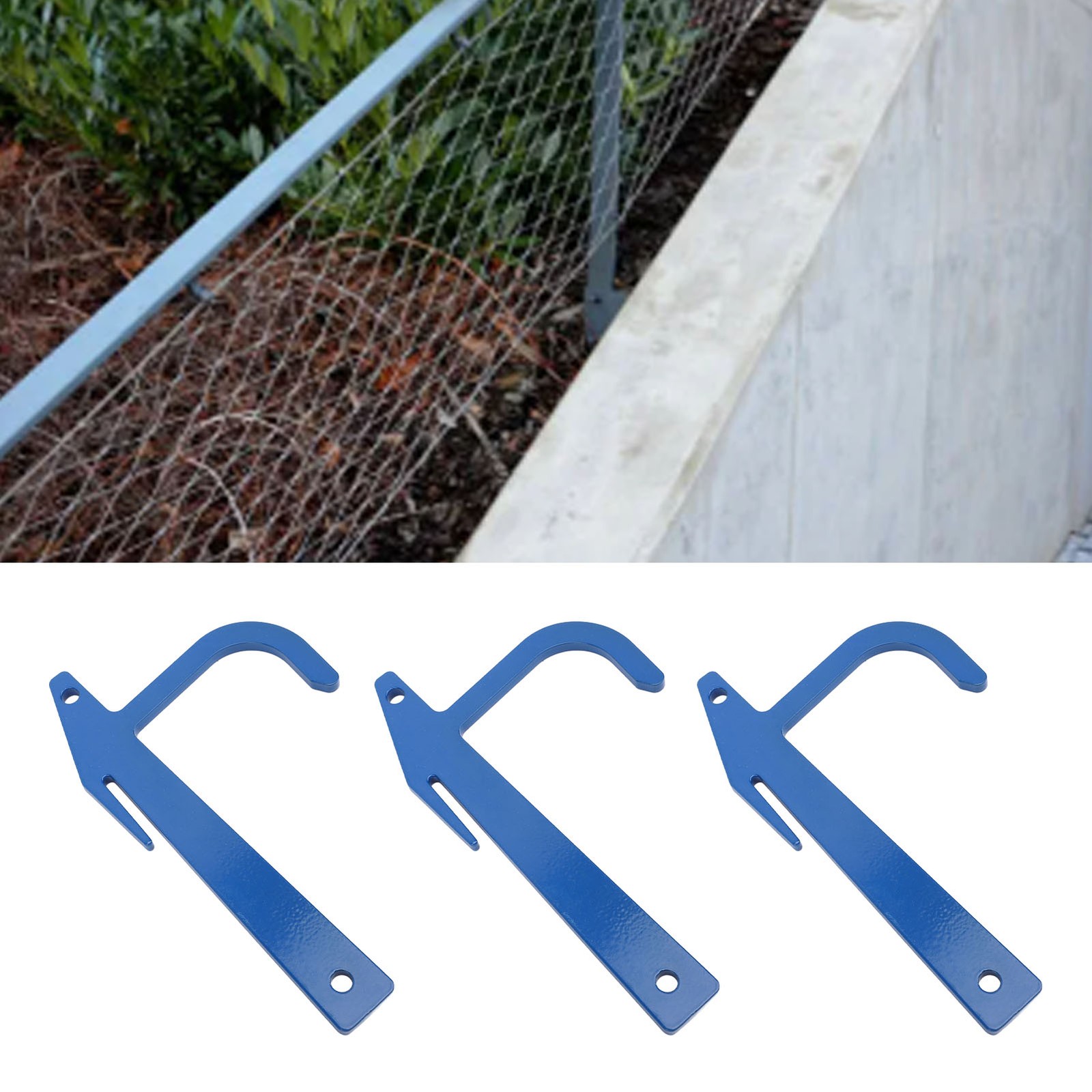 5PCS Metal Fence Stretcher Effortless Fabric Tension Tool For DIY Fencing Projec