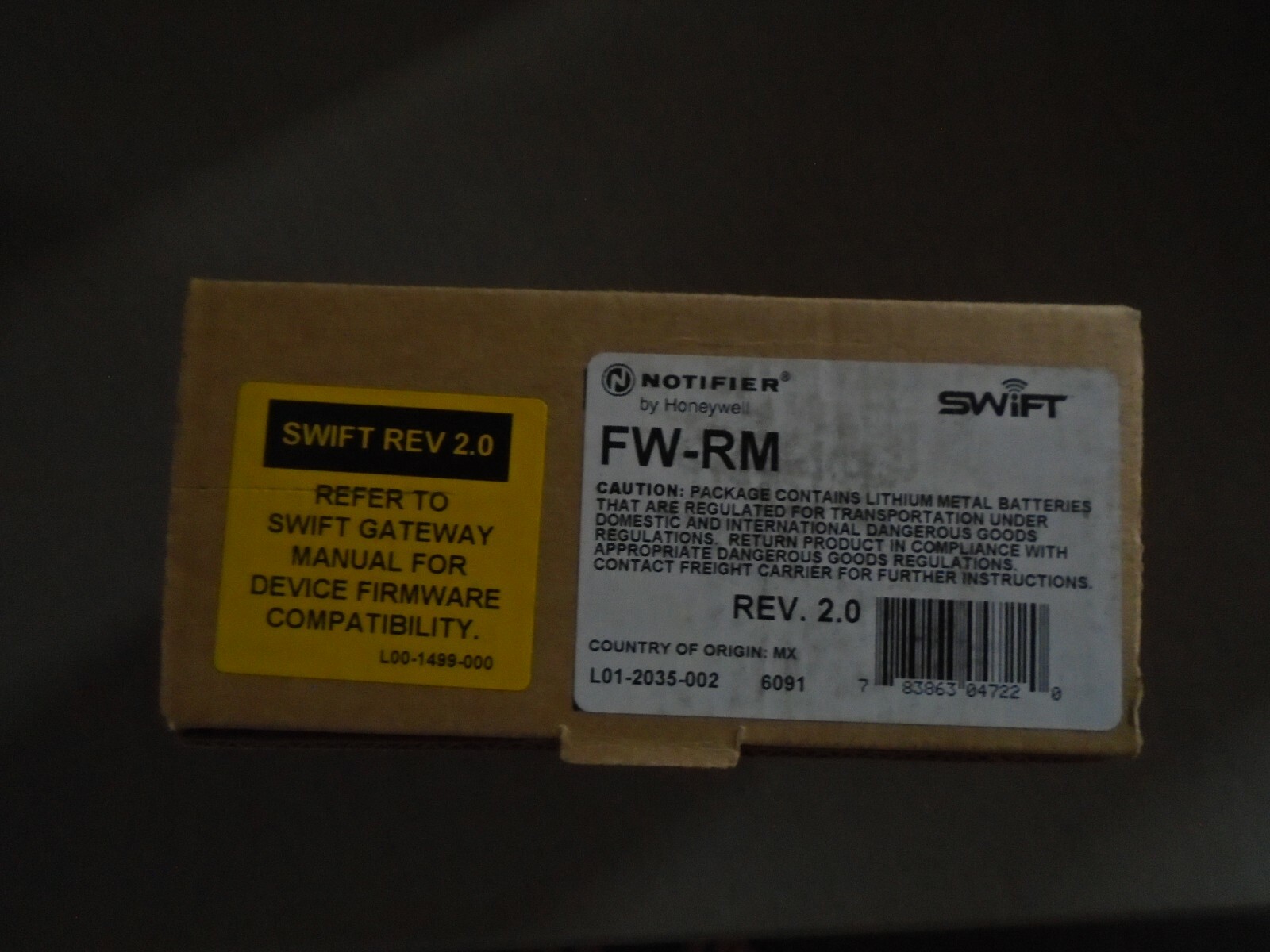 NOTIFIER FW-RM  "NEW"