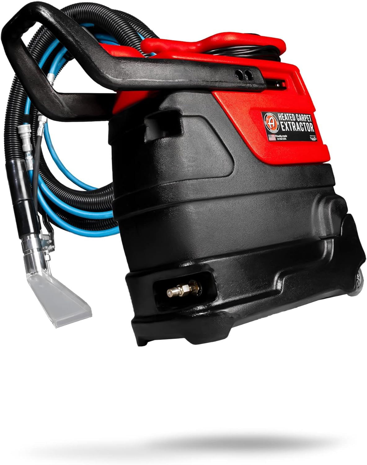 Powerful Heated Carpet Extractor with 15ft Hose for Easy Spot Removal