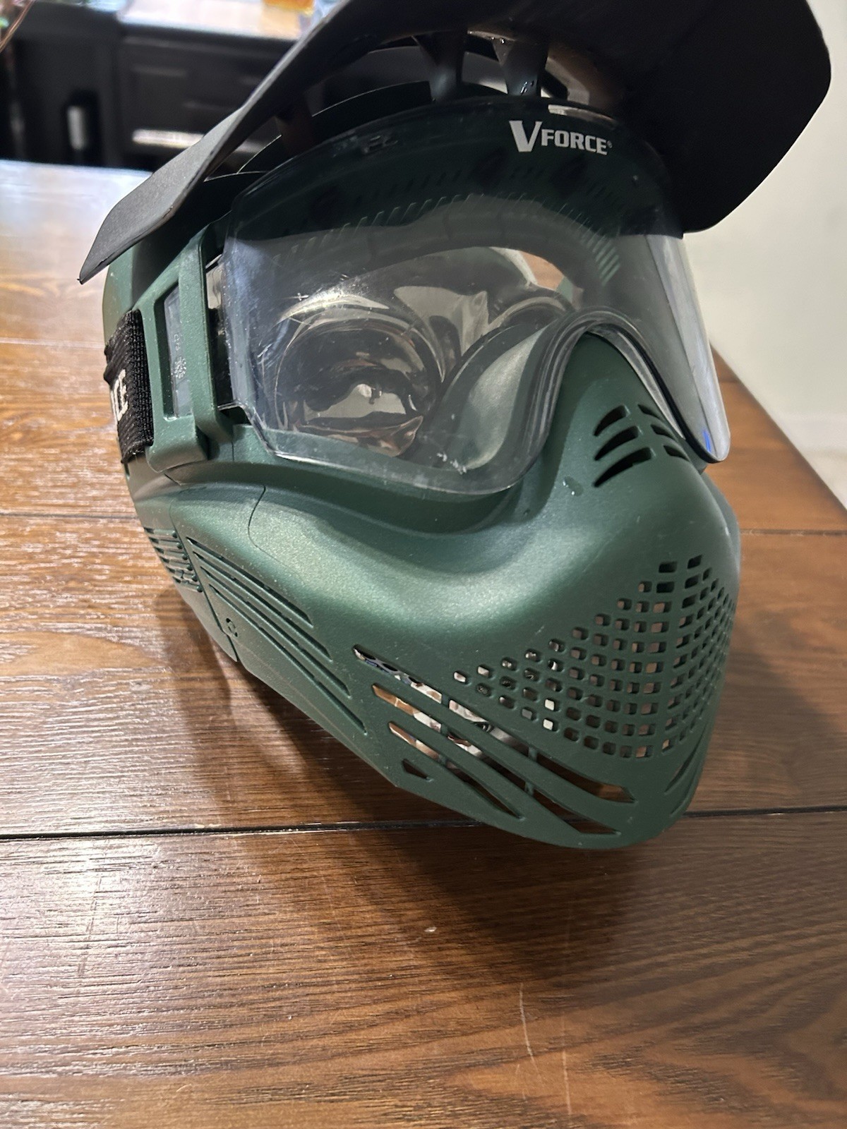 V-Force Paintball Airsoft Mask Visor Goggle - Green/Black