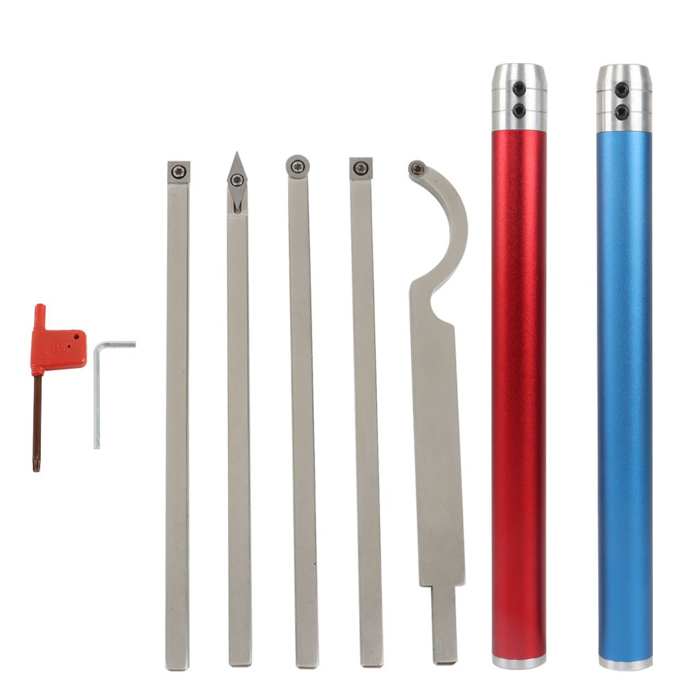 7pcs Carbide Lathe Tool Set 20 inch Full Size Woodturning Tools US