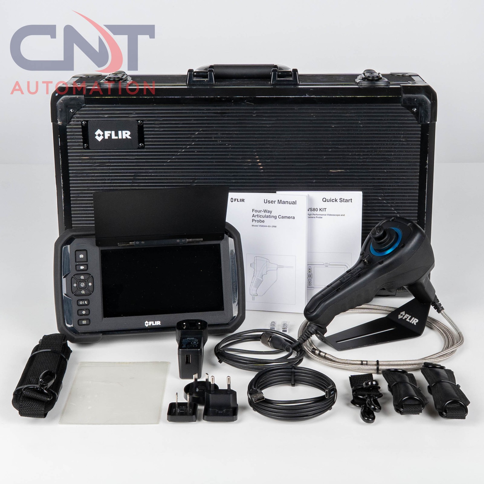 FLIR VS80-KIT-8 Borescope Inspection Camera With 4-Way Articulating Probe