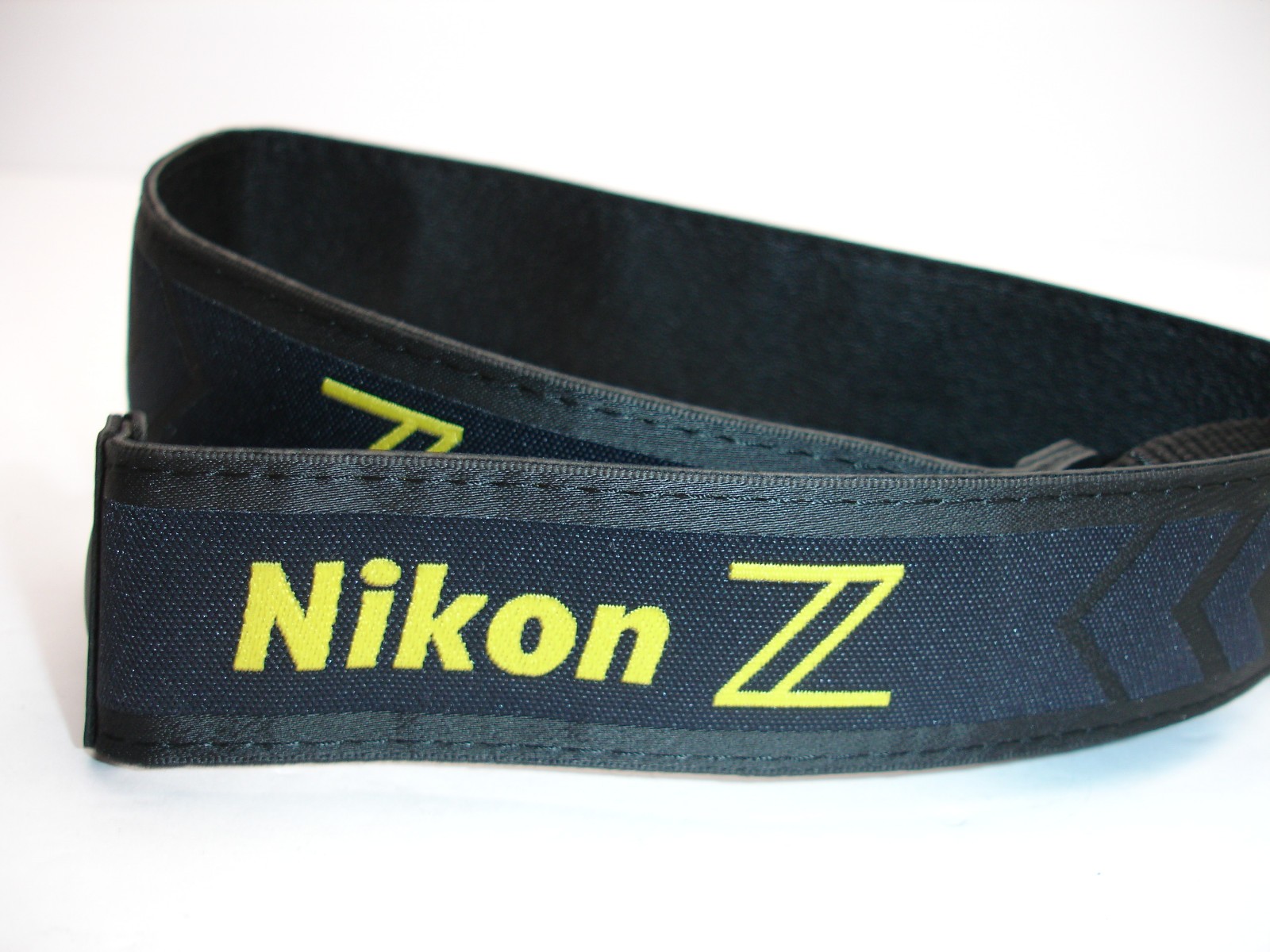 Nikon Z Camera Neck Strap  all black,  1 1/8" wide