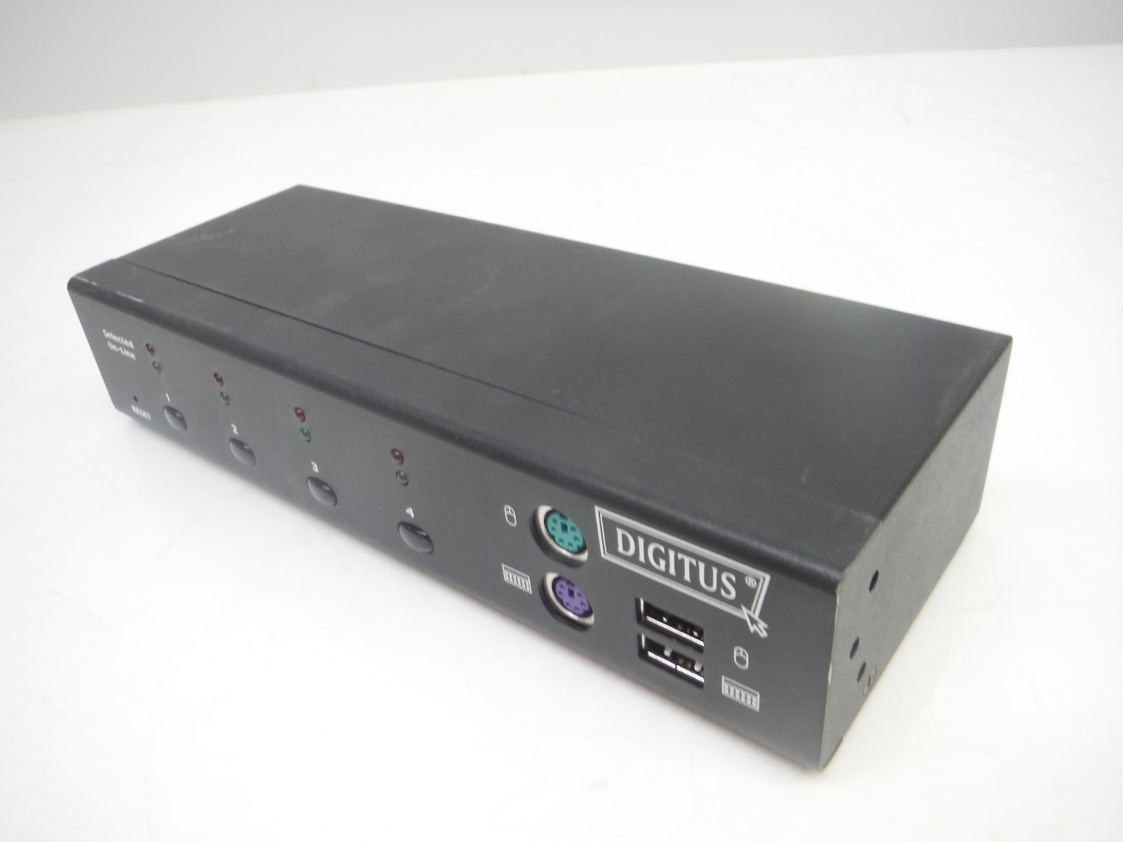 DIGITUS DC-12202-1 KVM Switch For USB & PS/2 Consoles