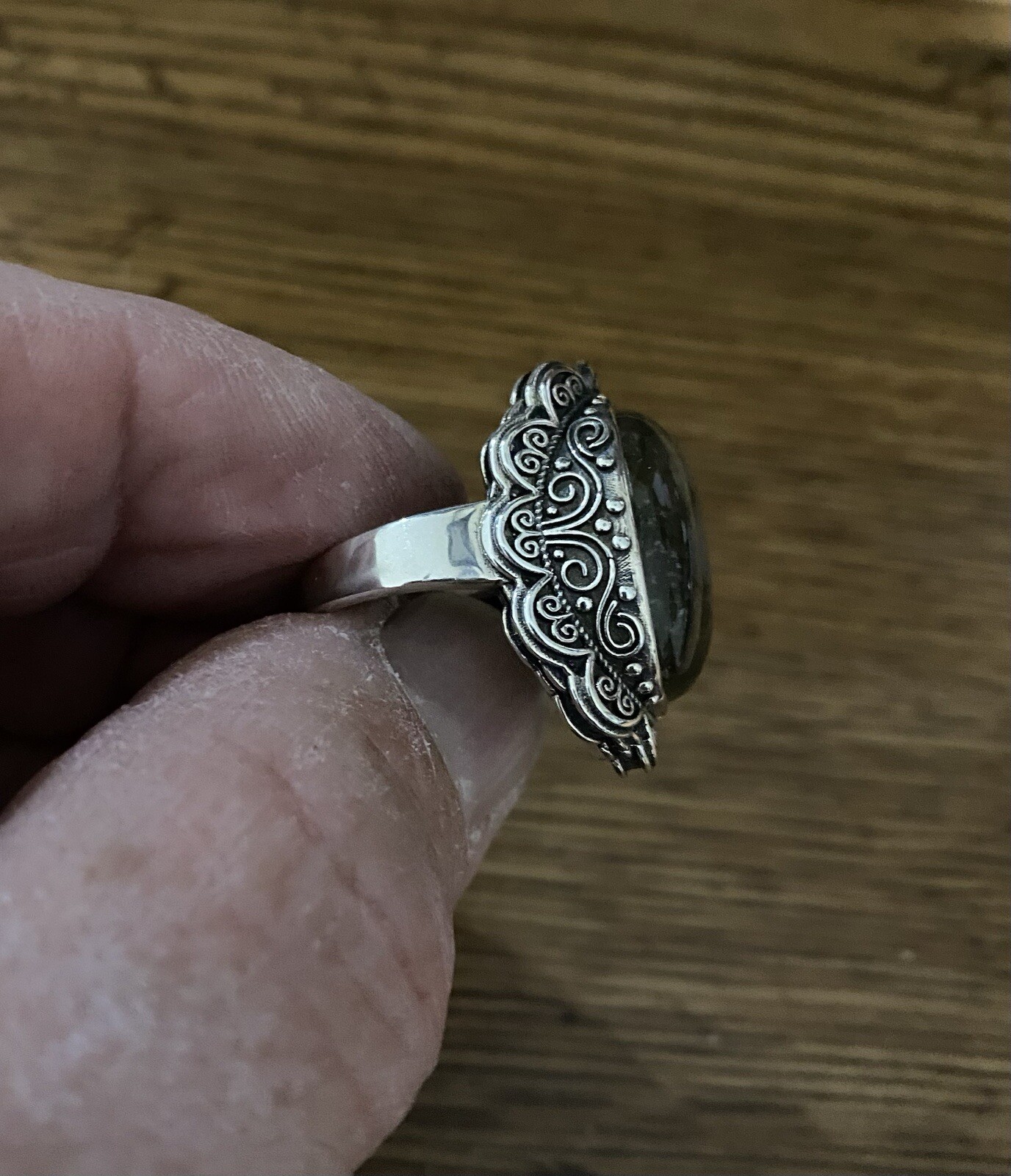 Labradorite Ring Sterling