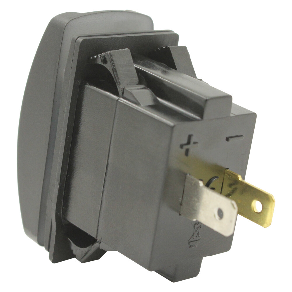All ROCKER SWITCH Size DUAL USB VOLT Type-C Accessories 12v Panel Mount Display