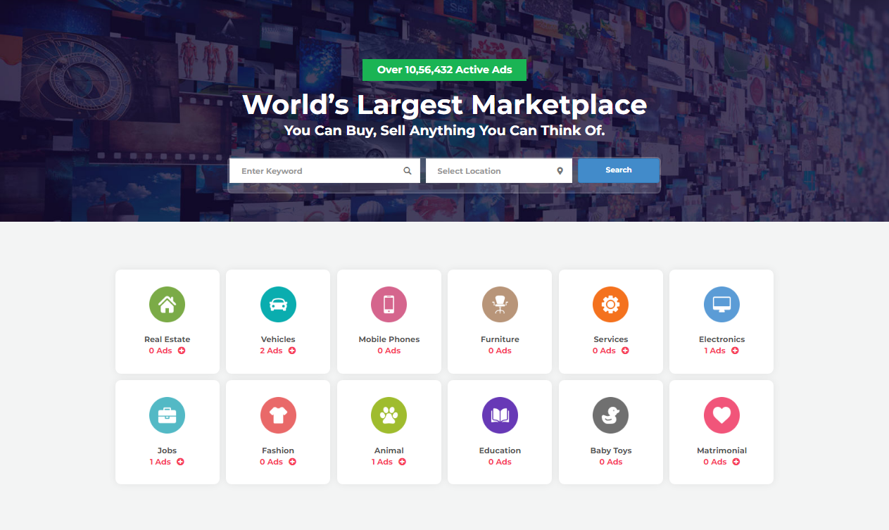All in one Classified Website Setup One Free Hosting / Setup