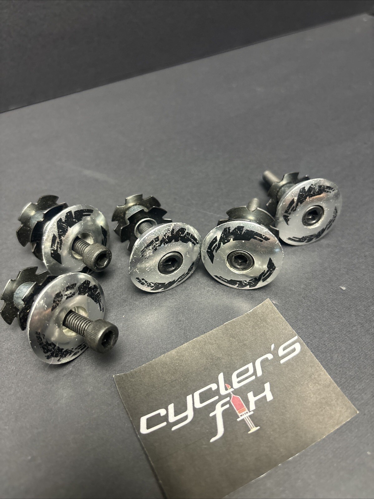NOS 1” FMF Racing Stem Bolt Top Cap Alloy Freestyle Race BMX Mini Fit: Haro GT