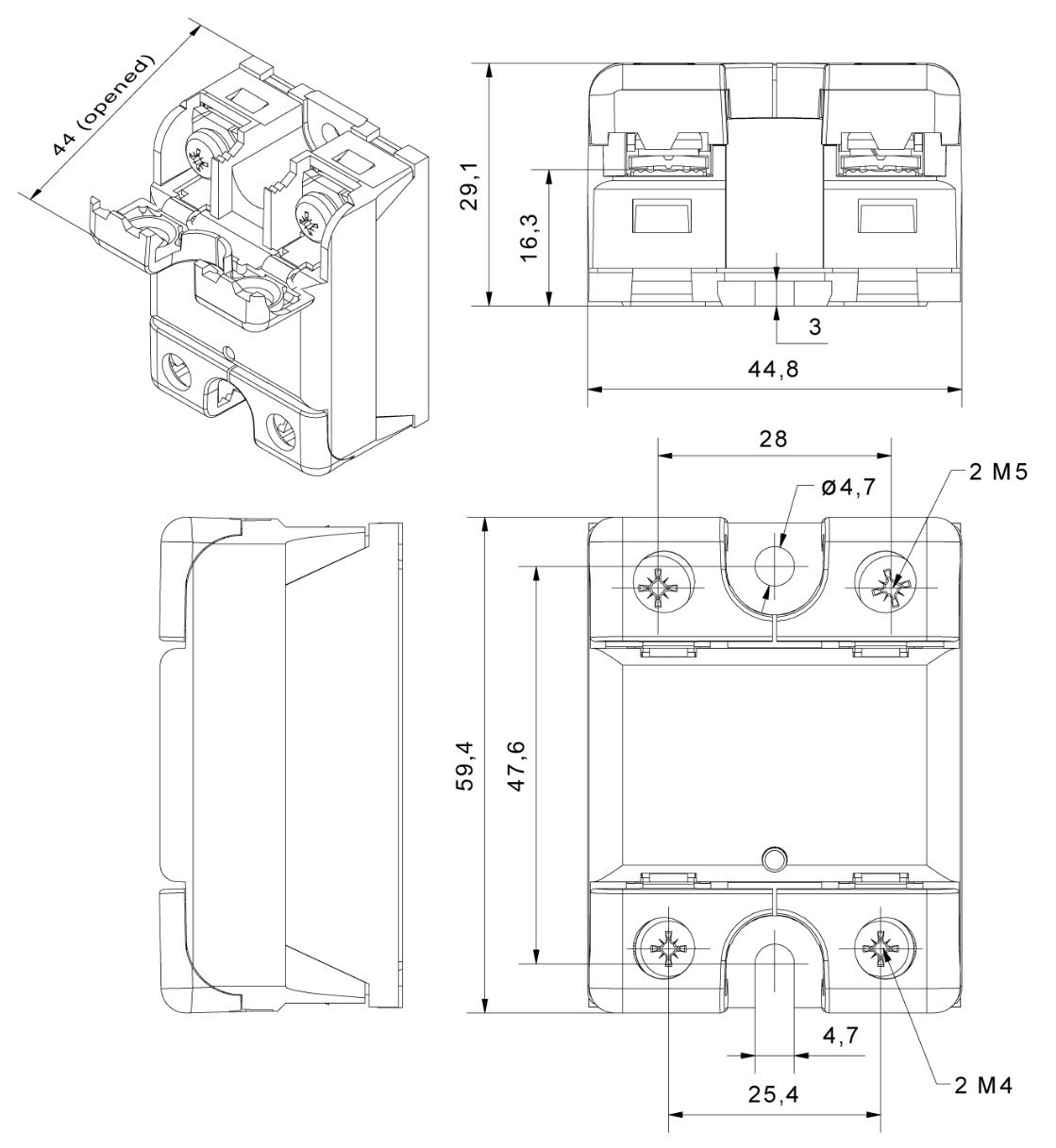 Crouzet GN Series Solid State Relay 84137120N