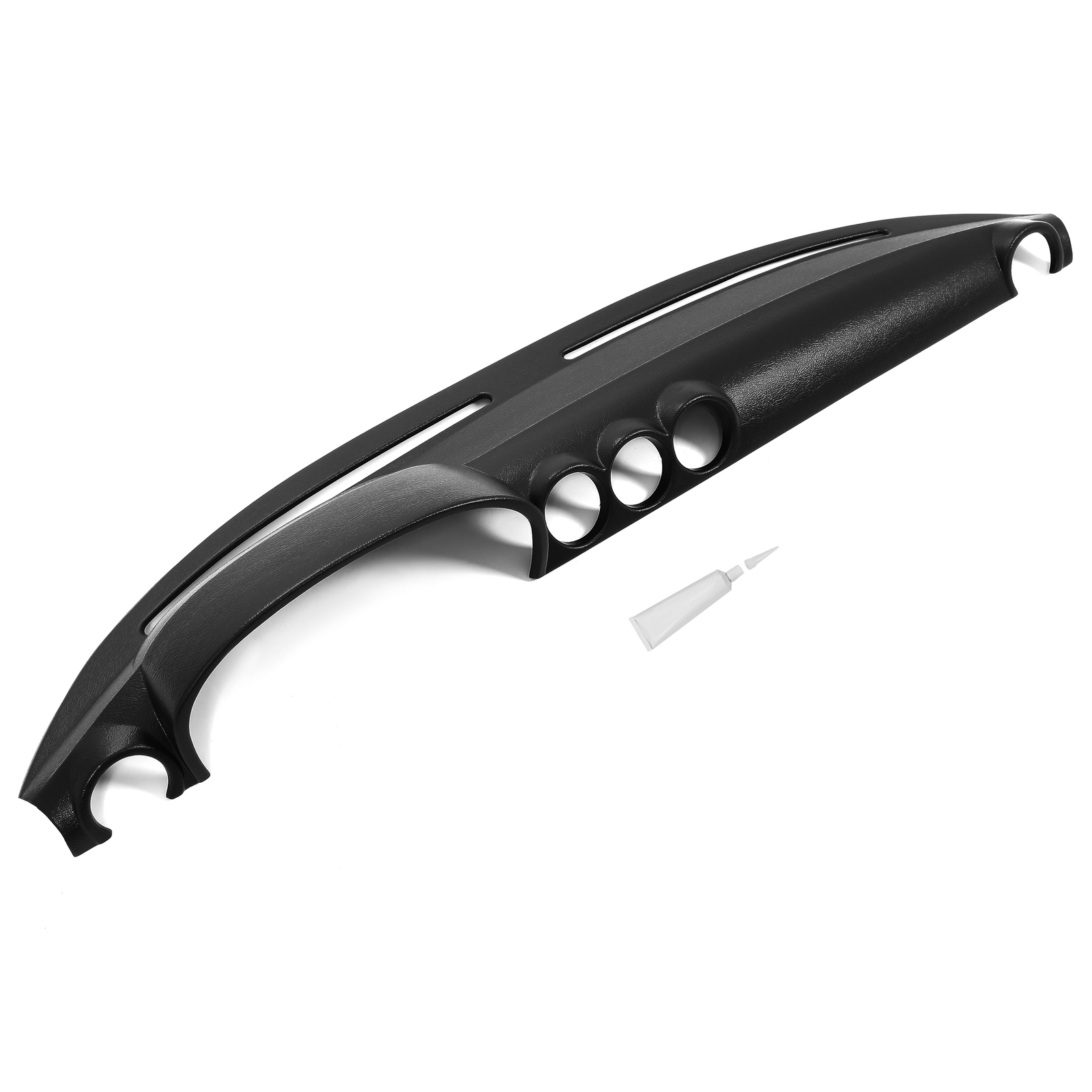 Black Dash Board Cover Overlay For Mercedes-Benz 280SL 500SL 380SL 1972-1989