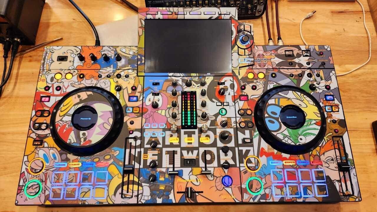Skin Pioneer XDJ -RX3, RR, XZ, CDJ  Skin Wood | Design | Full Wrap | Protect