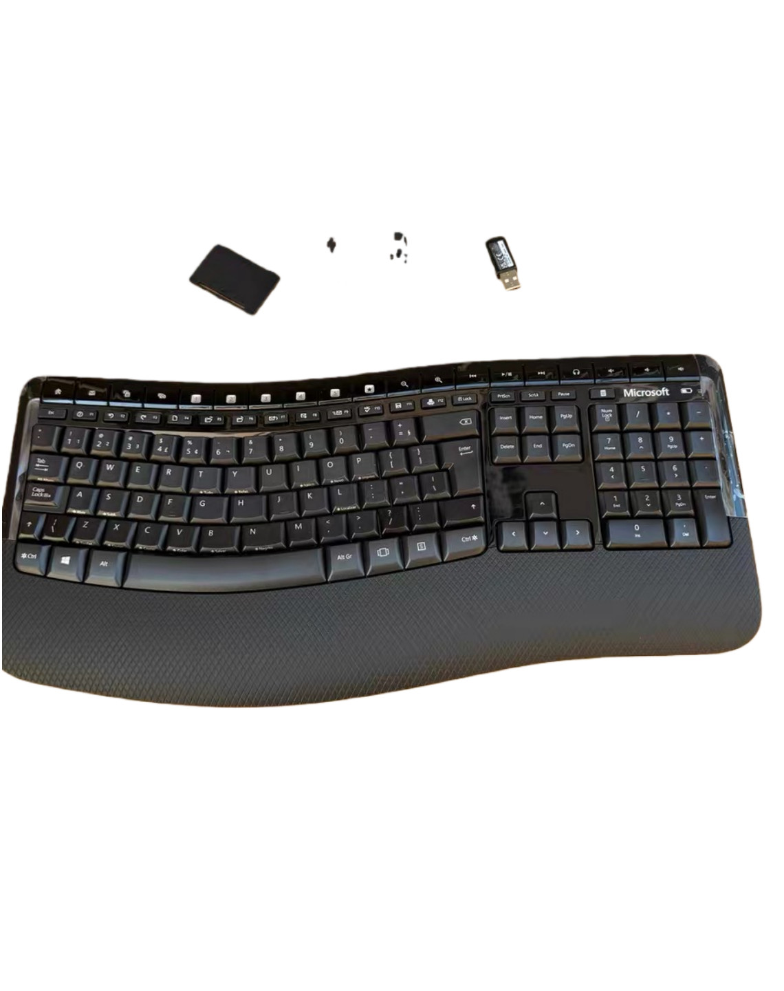 Microsoft Wireless Comfort 5050 Desktop Keyboard and Mouse Combo UK QWERTY
