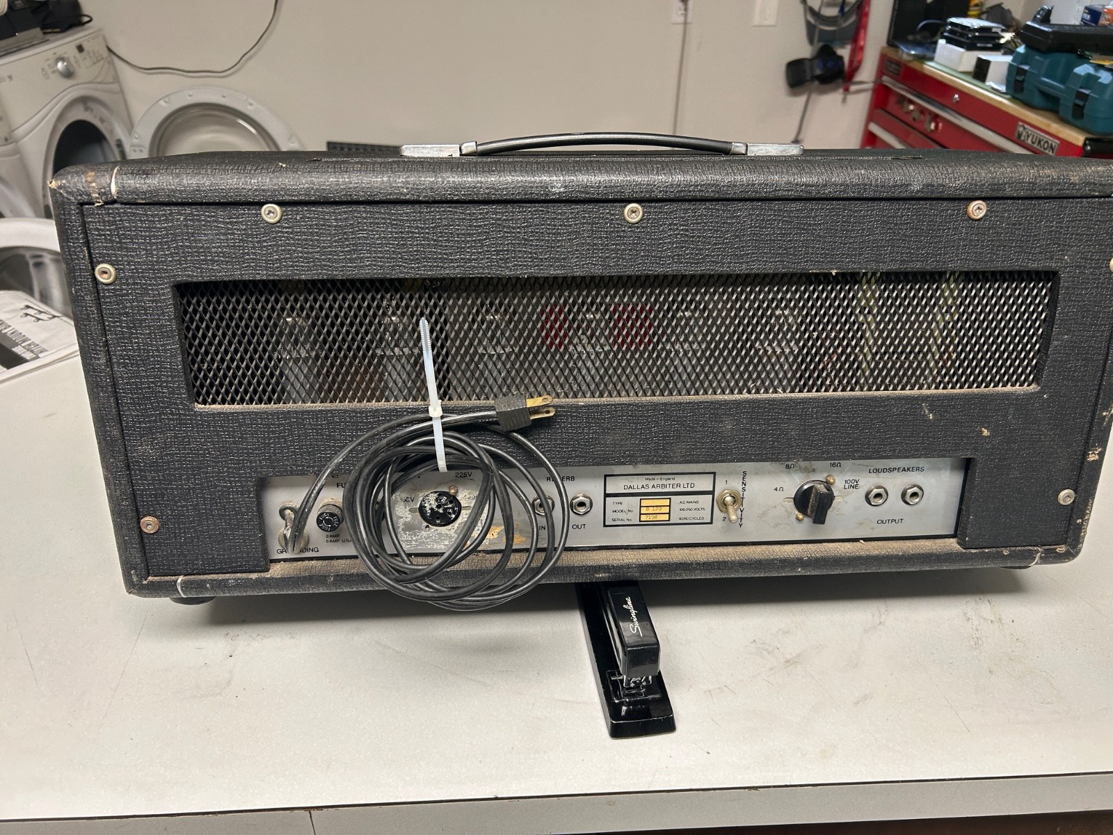sound city amplifier 120 old