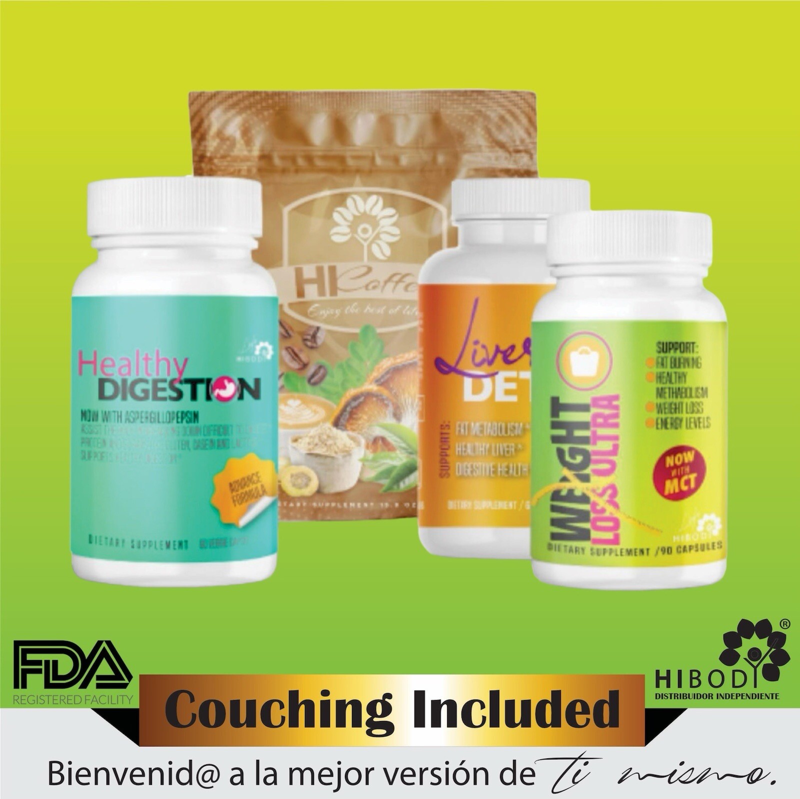 HiBody Sweet Control/Weight Loss:HiCoffee,LiverDetox,HealthyDigestion,WeightLoss