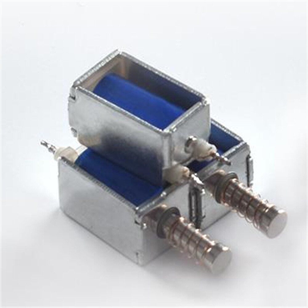 Mini 6V DC Solenoid Valve Pull Push Electromagnet Suction Rod Electronic Micro F