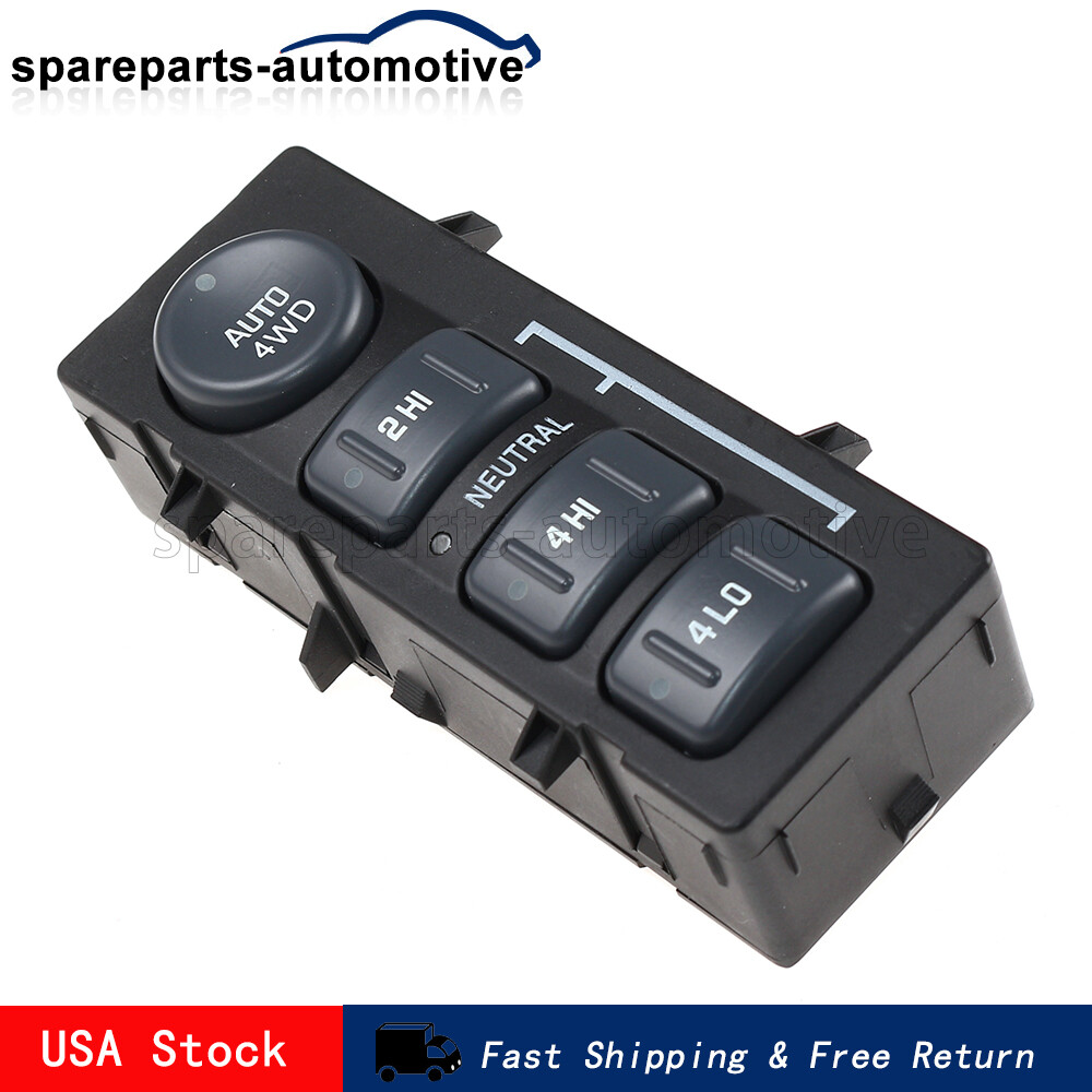 For Chevrolet Tahoe GMC Sierra 1500 Yukon 4WD Four Wheel Drive Switch 15709327