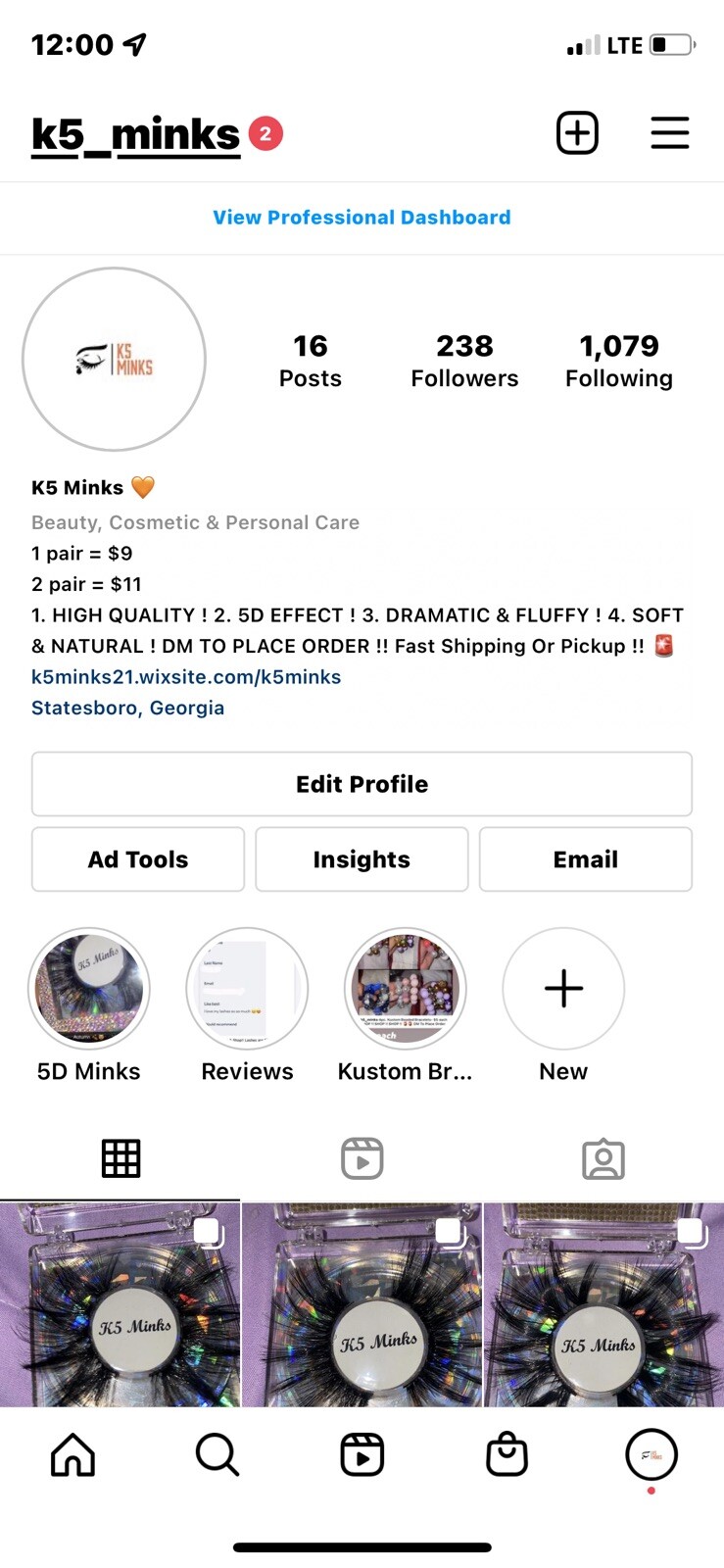 5D Mink Lashes *Miss CEO