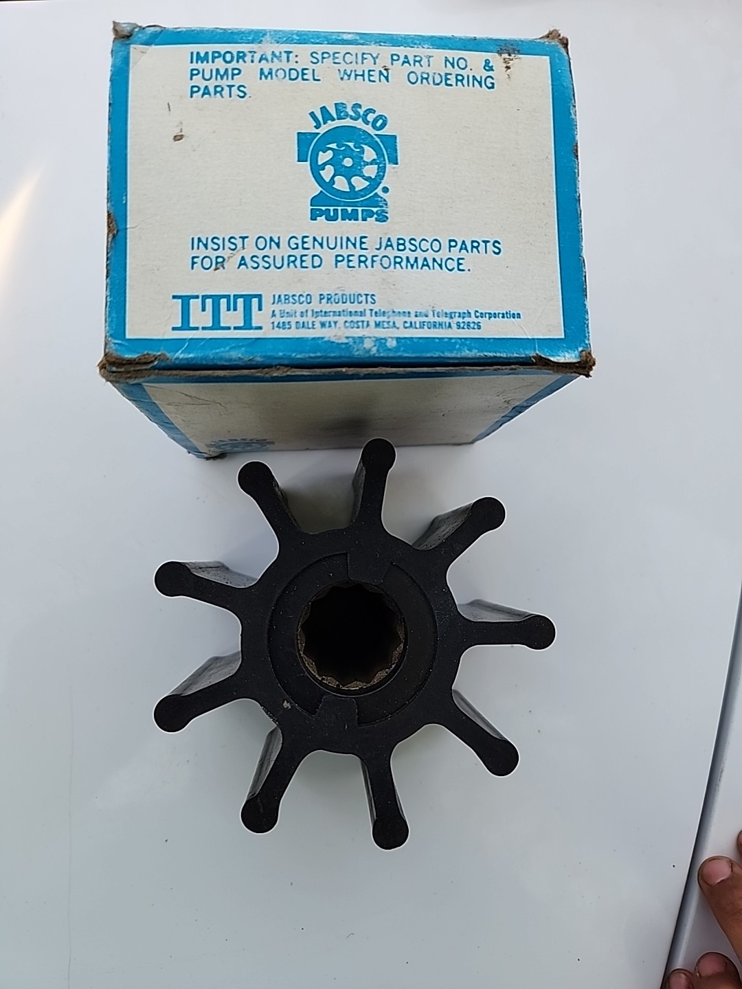 JABSCO 836-37 IMPELLER  Open Box