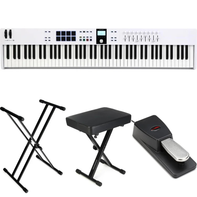 Arturia KeyLab Essential mk3 88-key Keyboard Controller Essentials Bundle -