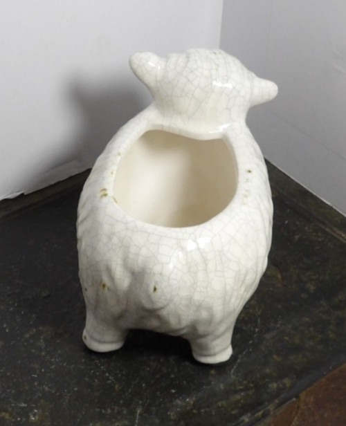 Porcelain Lamb Shaped Planter