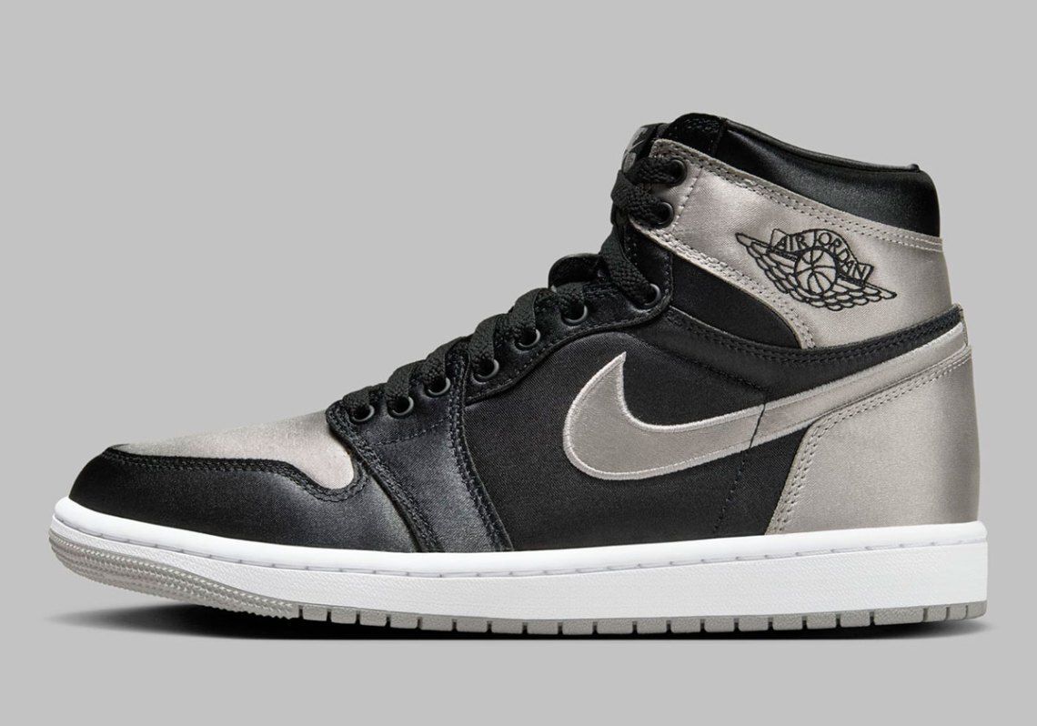 Nike Air Jordan 1 Retro High OG Satin Shadow Grey FD4810-010 12 Women = 10.5 Men