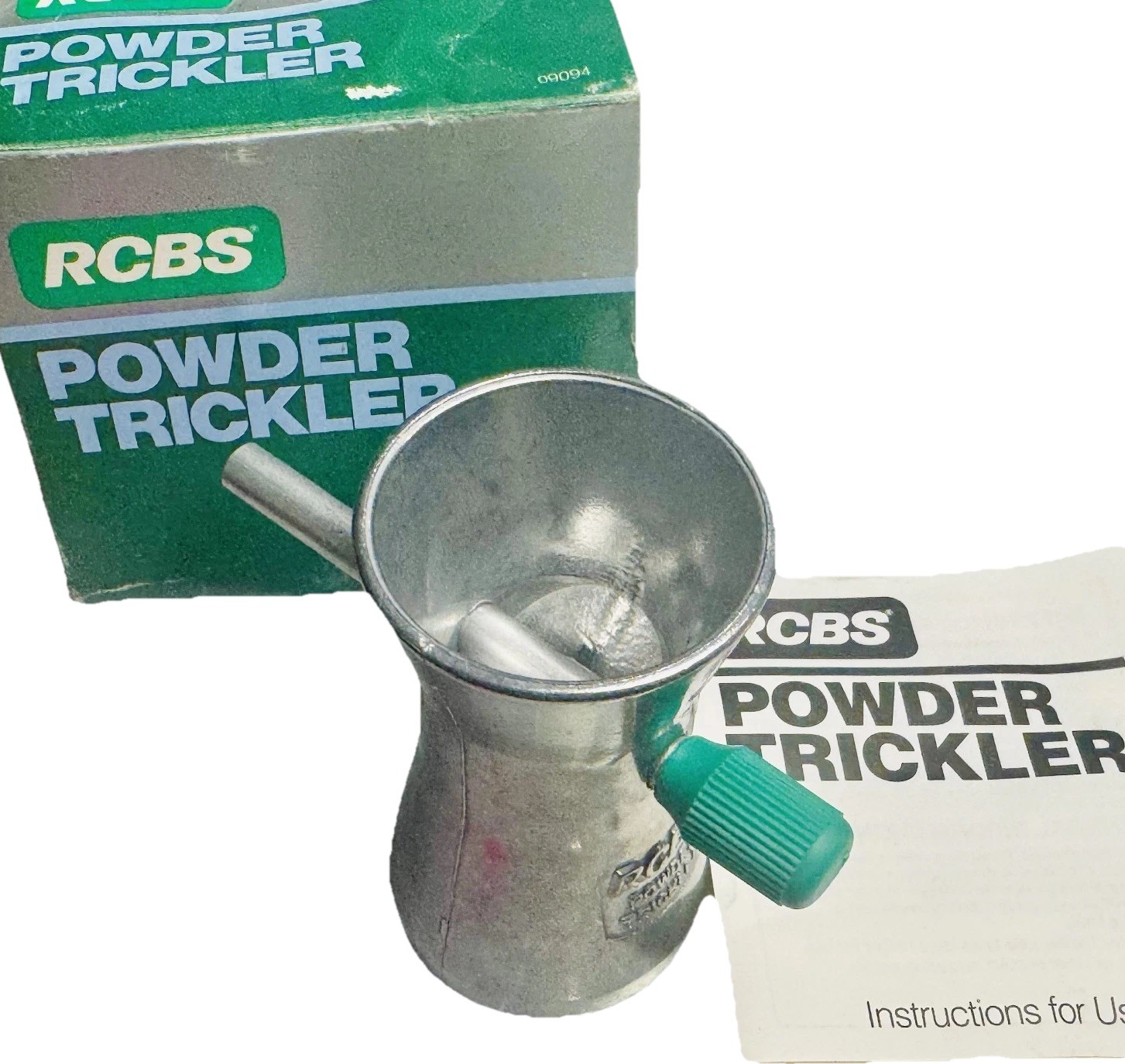 RCBS Powder Trickler 09094 Reloading Powder Dispenser Tool New In Box