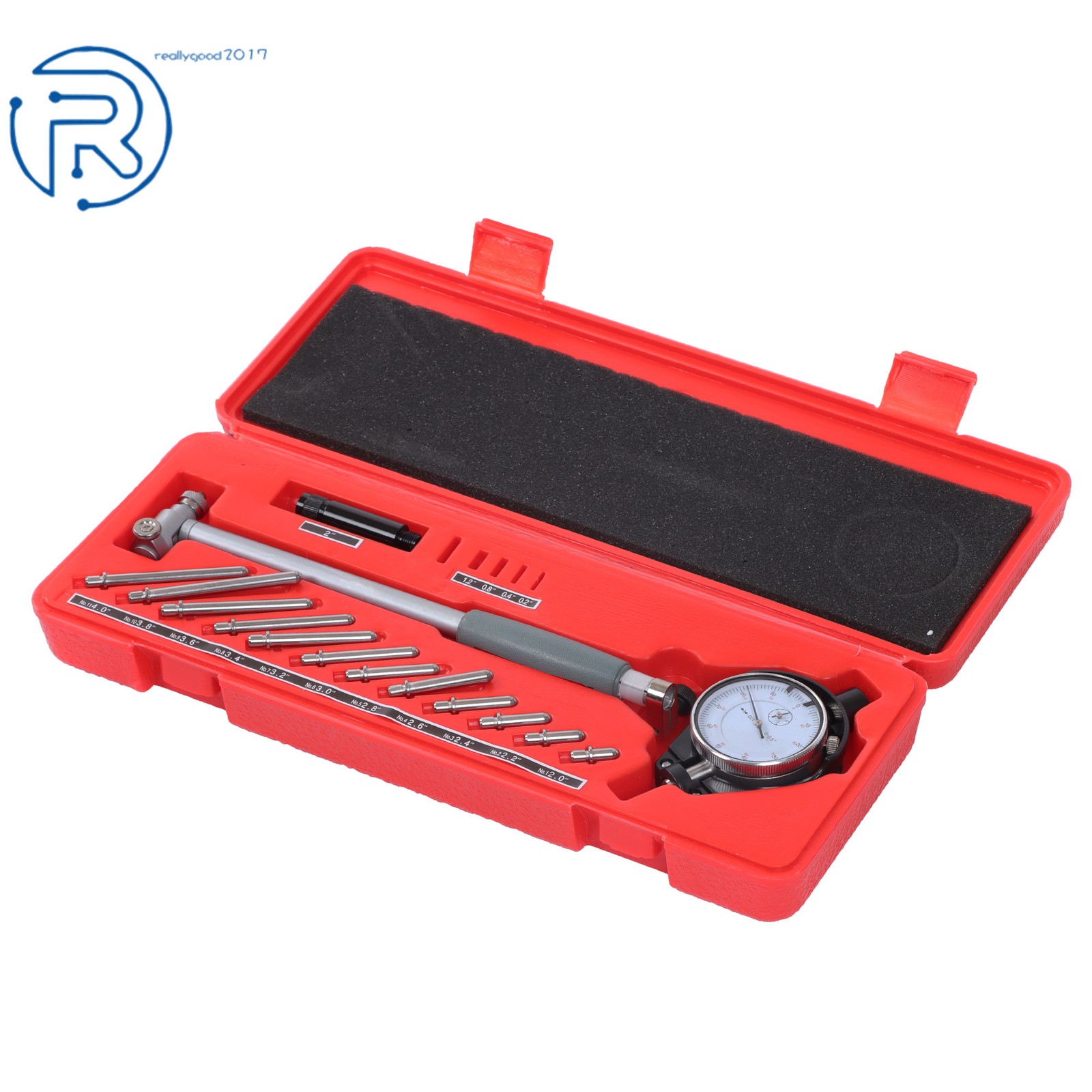 Engine Cylinder 2" to 6" Dial Bore Gauge Gage Indicator Accuracy 0.001 Inch